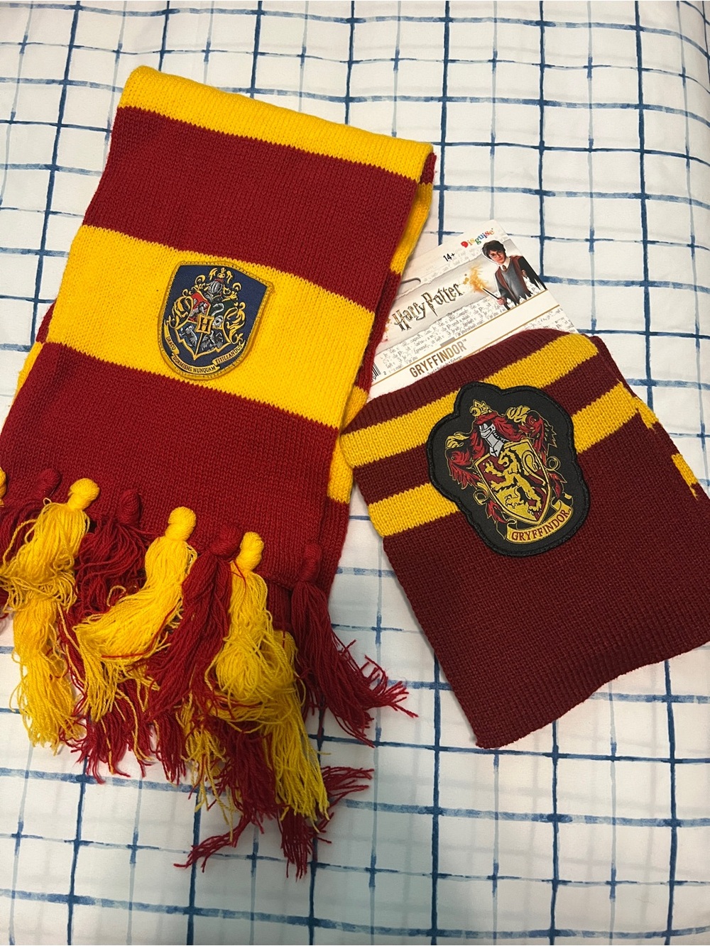 Harry potter Kids Scarf - Red and Yellow gryffindor